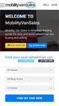 Mobile Screenshot of mobilityvansales.com